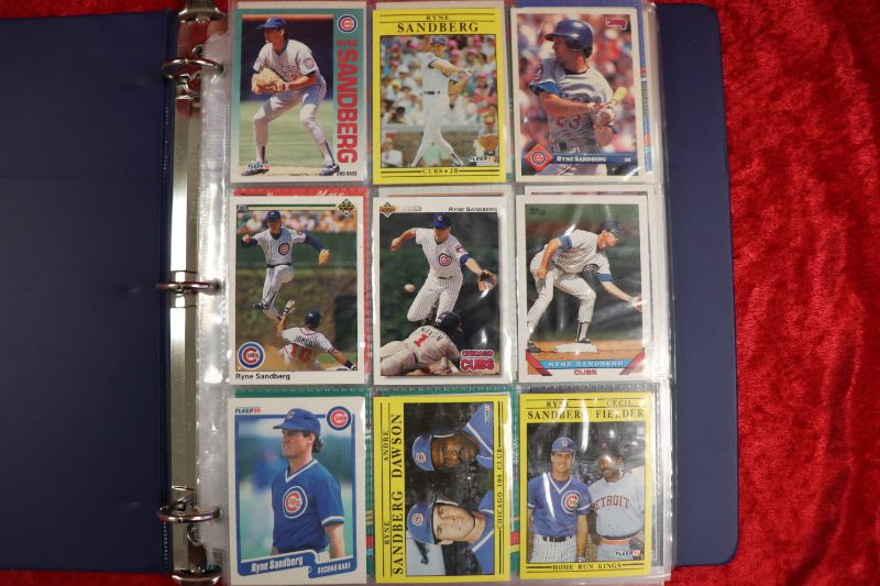 Photo 1 of Over 200 Baseball STARS/ROOKIES in binder 
