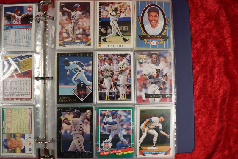 Photo 3 of Over 200 Baseball STARS/ROOKIES in binder 