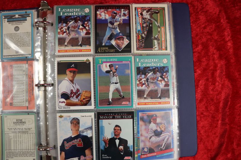 Photo 2 of Over 200 Baseball STARS/ROOKIES in binder 