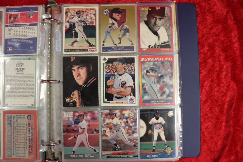 Photo 6 of Over 200 Baseball STARS/ROOKIES in binder 