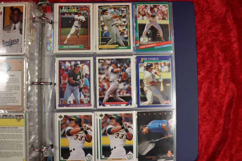 Photo 8 of Over 200 Baseball STARS/ROOKIES in binder 