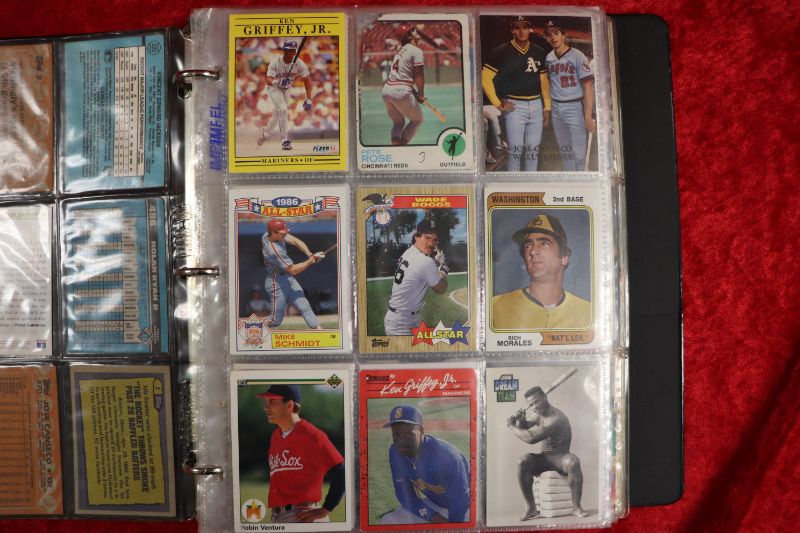 Photo 2 of Over 200 Baseball cards in binder (some stars)