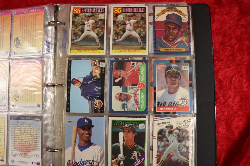 Photo 3 of Over 200 Baseball cards in binder (some stars)
