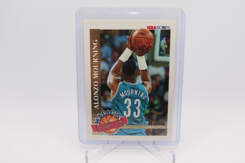 Photo 1 of Alonzo Mourning 1993 Hoops ROOKIE (Mint) mar2