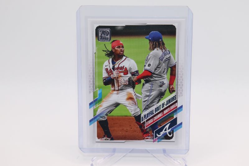 Photo 1 of Ronald Acuna/Vlad Guerrero 2021 Topps (Mint)