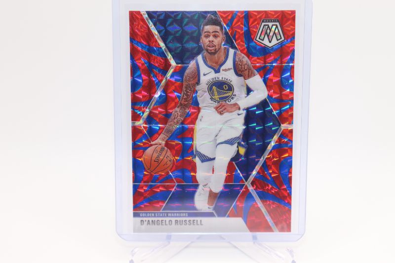 Photo 1 of D’Angelo Russell 2020 Mosaic Reactive Prizm (Mint) Warriors