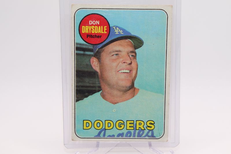 Photo 1 of Don Drysdale 1969 Topps (VG-EX)