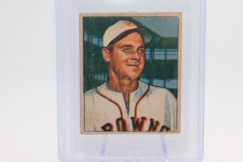 Photo 1 of 1950 Bowman Baseball Ken Wood (VG-Ex) St Louis Browns
