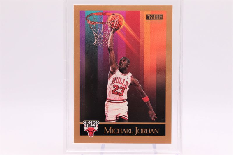 Photo 1 of Michael Jordan 1990 Skybox in premium holder (Mint)