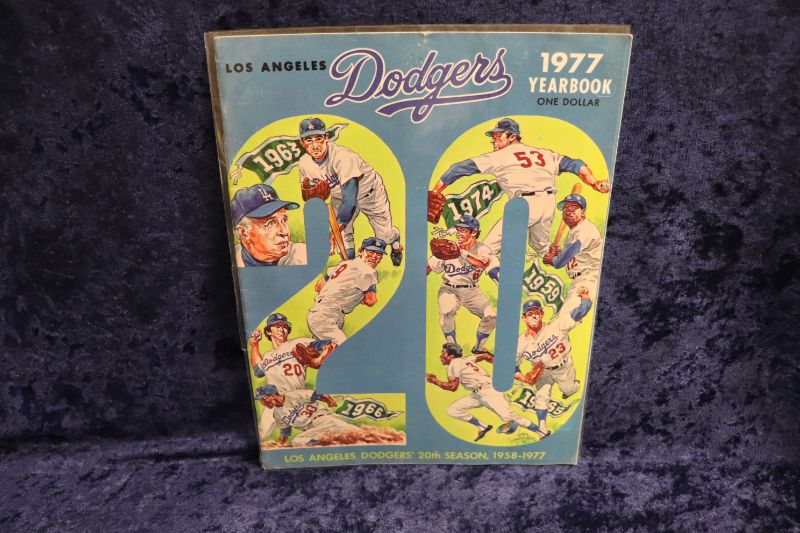 Photo 1 of 1977 LA Dodgers yearbook