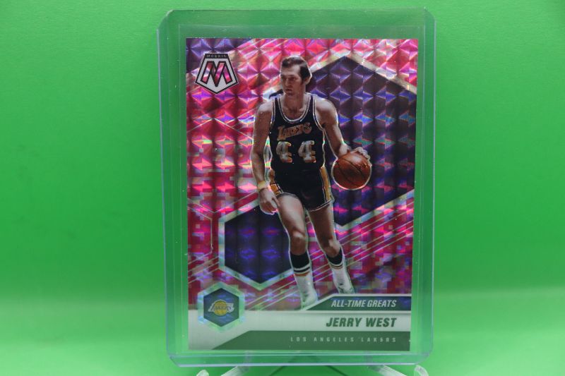 Photo 1 of Jerry West 2020 Mosaic Pink Prizm (Mint)