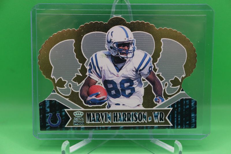 Photo 1 of Marvin Harrison 2000 Crown Royale diecut (Mint)