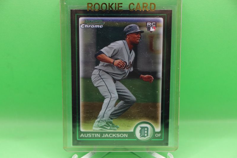 Photo 1 of Austin Jackson 2010 Bowman Chrome ROOKIE (Mint)