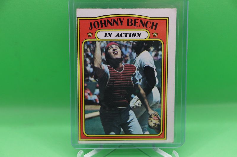 Photo 1 of Johnny Bench 1972 Topps ia (VG-EX)