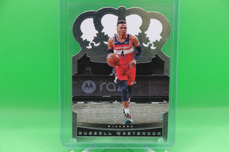 Photo 1 of Russell Westbrook 2020 Crown Royale diecut (Mint)