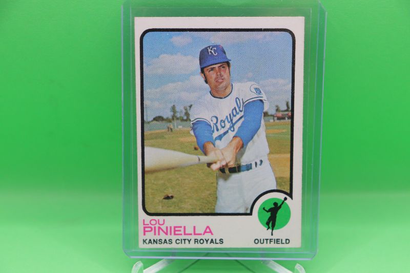 Photo 1 of Lou Piniella 1973 Topps (EX-NrMt)