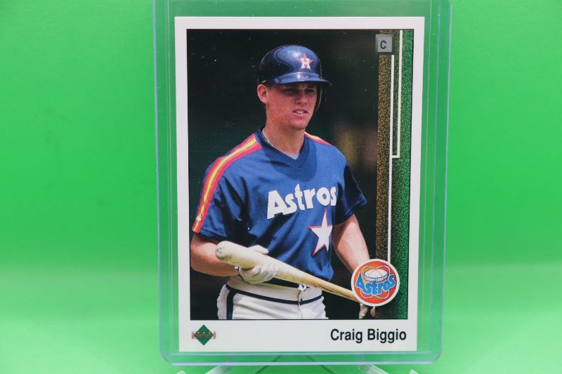 Photo 1 of Craig Biggio 1989 Upper Deck ROOKIE (Mint)