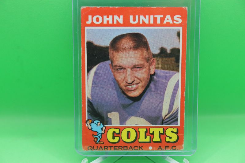 Photo 1 of John Unitas 1971 Topps (VG+)