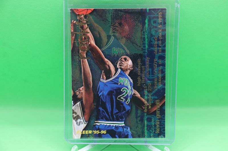 Photo 1 of Kevin Garnett 1995 Fleer ROOKIE (Mint) 293