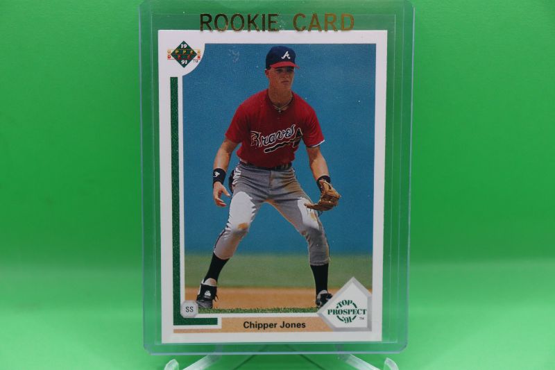 Photo 1 of Chipper Jones 1991 UD ROOKIE (Mint)