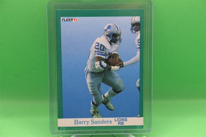 Photo 1 of Barry Sanders 1991 Fleer (Mint)