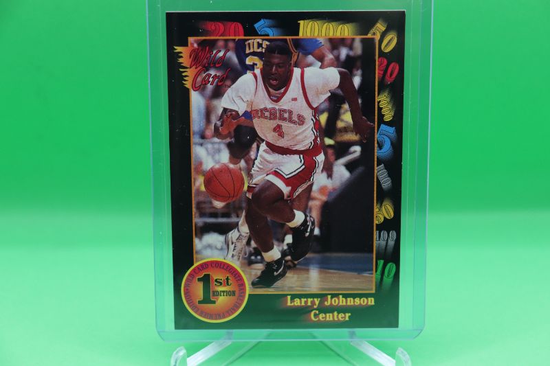 Photo 1 of Larry Johnson 1992 Wildcard ROOKIE (NrMt)