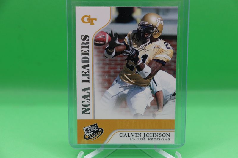 Photo 1 of Calvin “Megatron” Johnson 2007 PP ROOKIE (Mint)