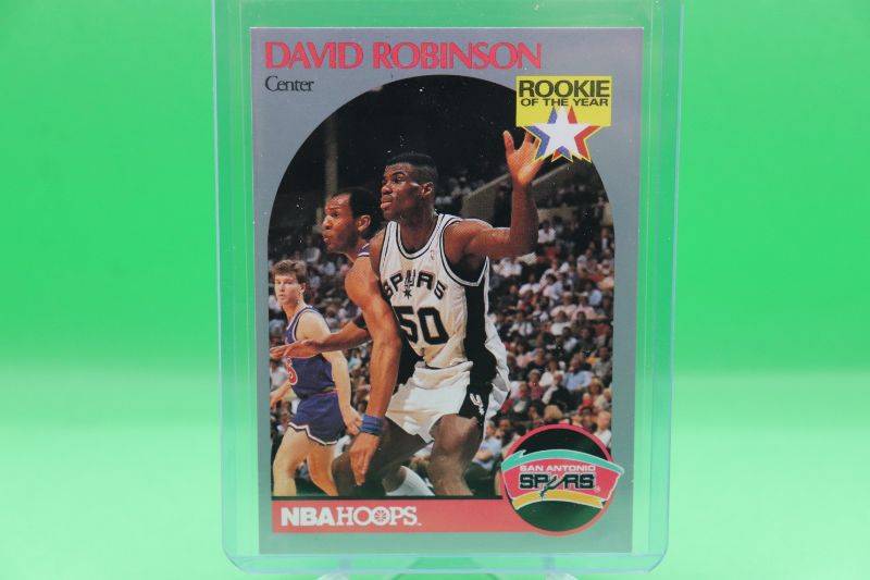 Photo 1 of David Robinson 1990 Hoops ROOKIE of the Year (Mint)