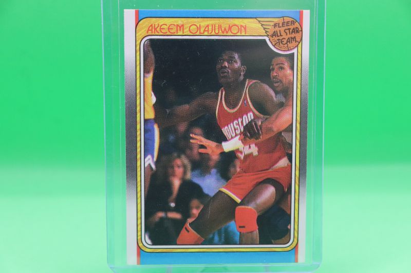 Photo 1 of Akeem Olajuwon 1988 Fleer AS (Mint)