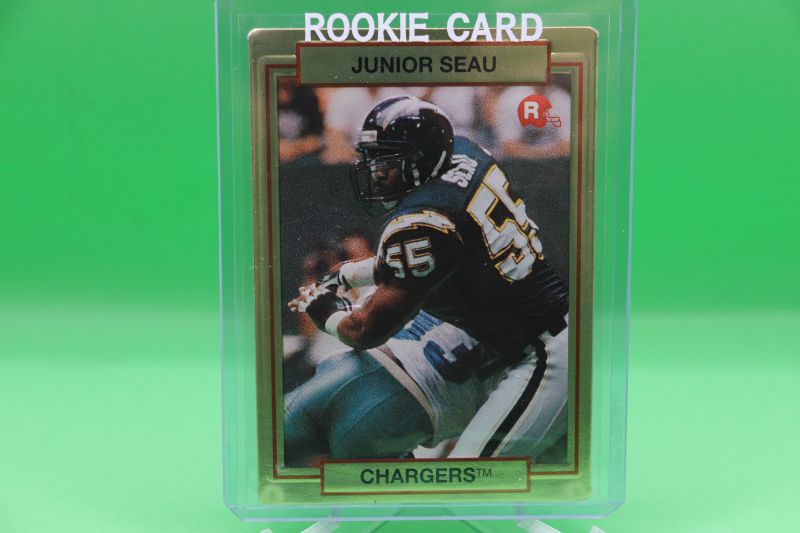 Photo 1 of Junior Seau 1990 Hi-pro 3-D ROOKIE (Mint)