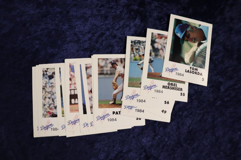 Photo 1 of 1984 Dodgers 30 card team set DARE LA Police (Mint)