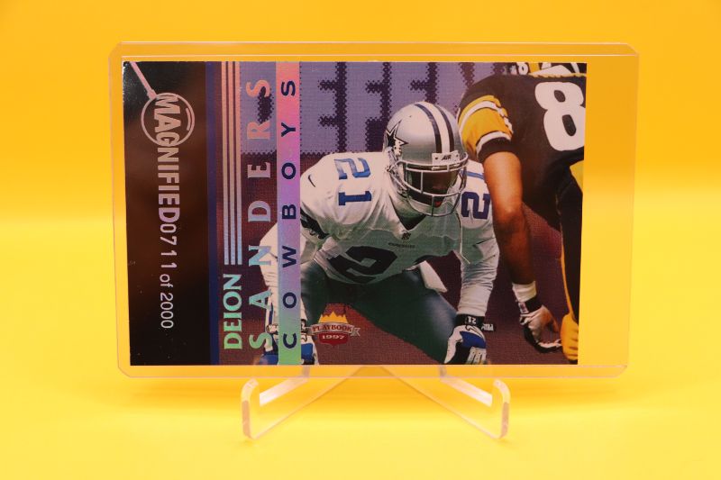 Photo 1 of Deion Sanders 1997 Score Board 3.5x4.5 (Mint) RARE #’d /2000