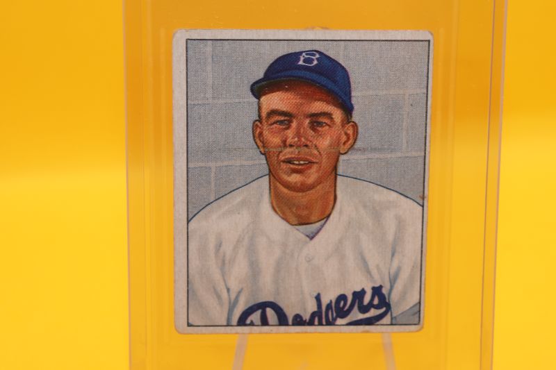 Photo 1 of 1950 Bowman Joe Hatten (EX) Dodgers