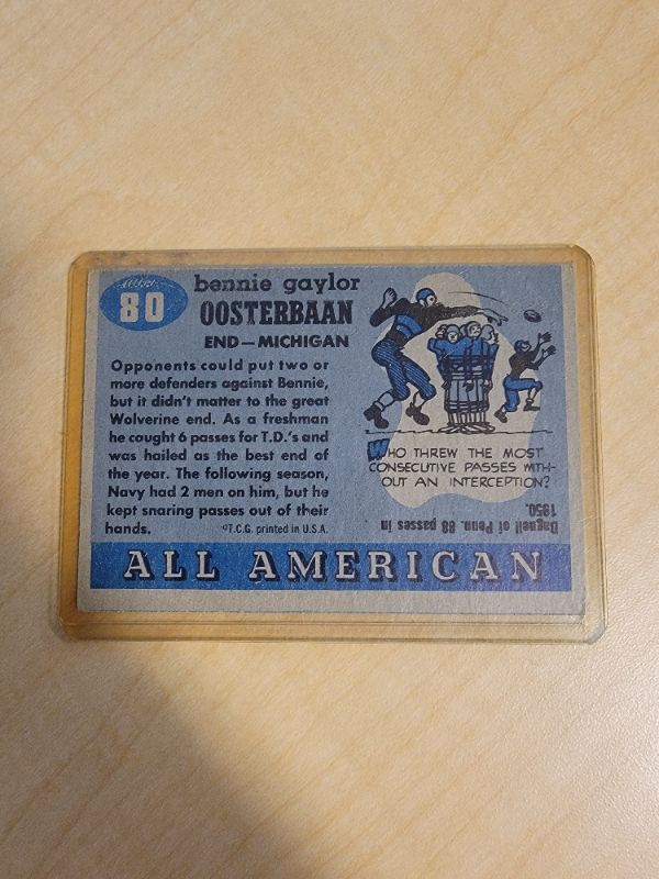 Photo 2 of 1955 TOPPS BENNIE OOSTERBANN