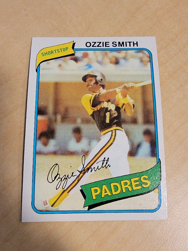 Photo 1 of 1980 TOPPS OZZIE SMITH CARD - EXCELLENT CONDITION