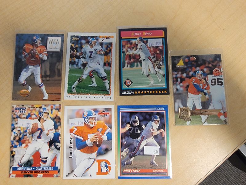 Photo 1 of 7 COLLECTIBLE JOHN ELWAY CARDS