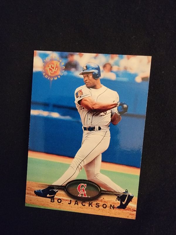 Photo 1 of 1995 BO JACKSON TOPPS STADIUM CARD