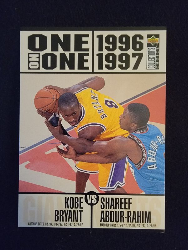 Photo 1 of 1996 KOBE VS SHAREEF ONE ONE ONE - EXCELLENT CONDITION