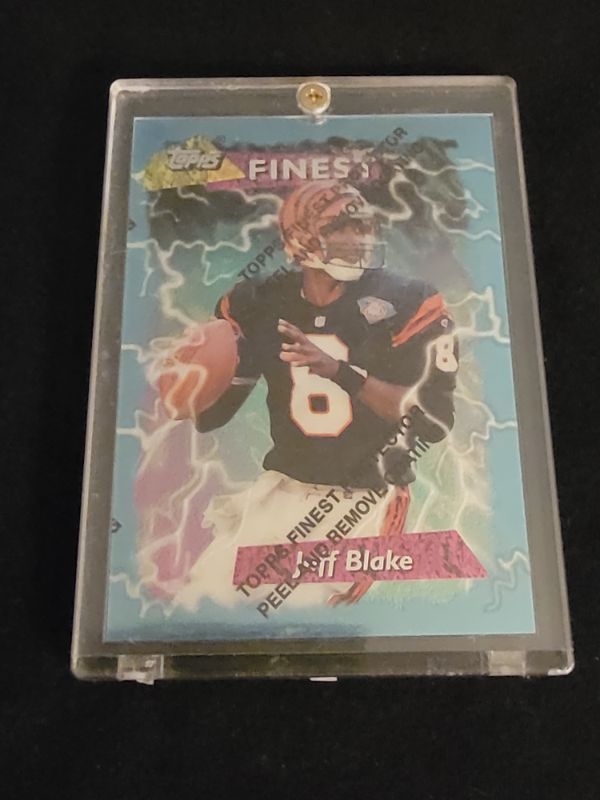 Photo 1 of 1995 TOPPS FINEST JEFF BLAKE CARD  - EXCELLENT CONDITION