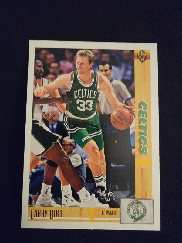 Photo 1 of 1992 LARRY BIRD UPPER DECK CARD - EXCELLENT CONDITION