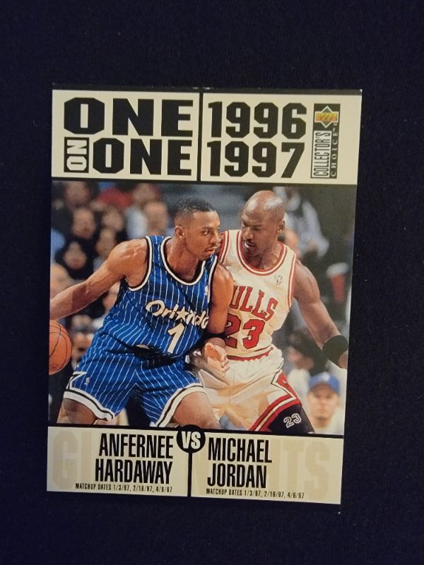 Photo 1 of 1996 HARDAWAY VS. JORDAN ONE ON ONE - EXCELLENT CONDITION