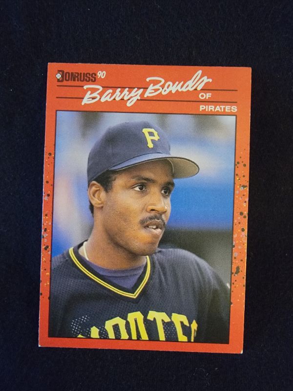 Photo 1 of 1990 BARRY BONDS DONRUSS CARD - EXCELLENT CONDITION