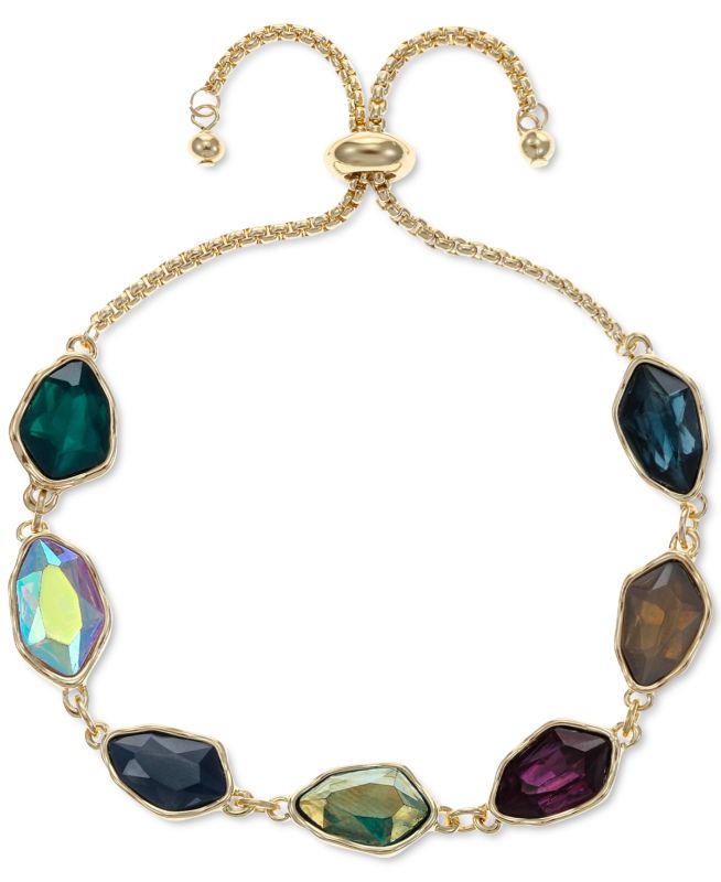 Photo 1 of Style & Co Colored Stone Slider Bracelet, Created for Macy's