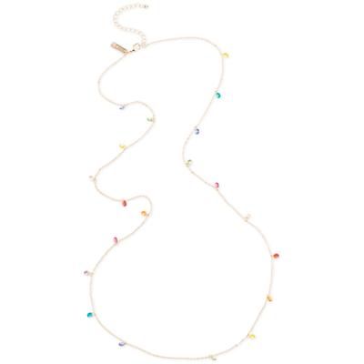 Photo 1 of INC Gold-Tone Multicolor Crystal Long Strand Necklace, 36 + 3 Extender, Created for Macy's - Multi