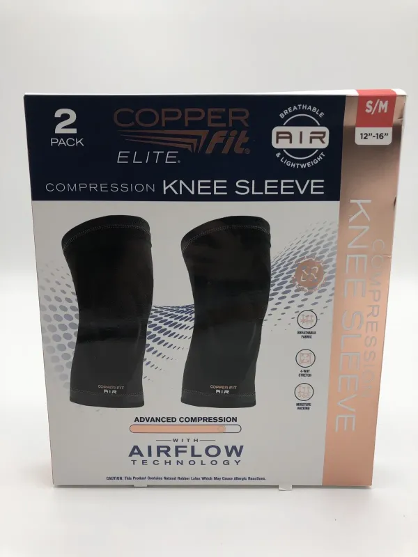 Photo 1 of Copper Fit Elite Knee Sleeve  Copper Infused Compression Sleeve S/M