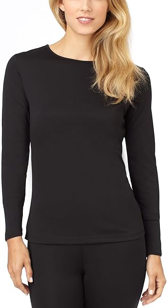 Photo 1 of SIZE S Cuddl Duds Women's Climatesmart Crew Neck Top