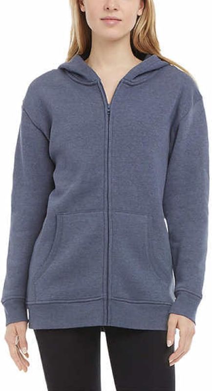 Photo 1 of SIZE LARGE - Danskin Women's Ultra Cozy Fleece Full Zip Hooded Jacket