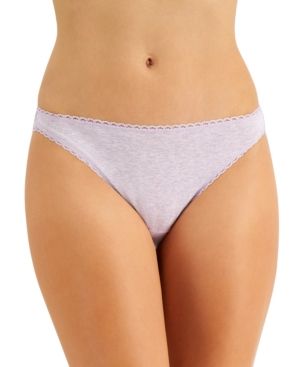 Photo 1 of XL -Charter Club Womens Everyday Cotton Bikini Underwear Amethyst XL