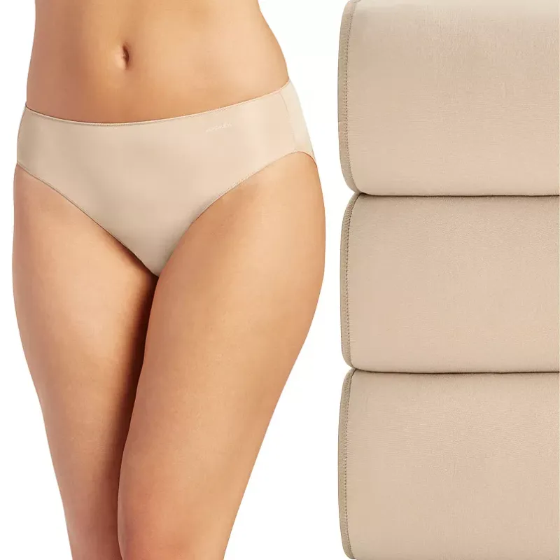Photo 1 of Women's Jockey® No Panty Line Promise® 3-Pack Bikini Panty Set 1770