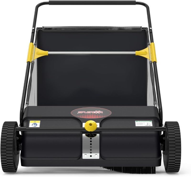 Photo 1 of LS-650A2 26-Inch Walk-behaind Push Lawn Sweeper Yard Sweeper Road Sweeper